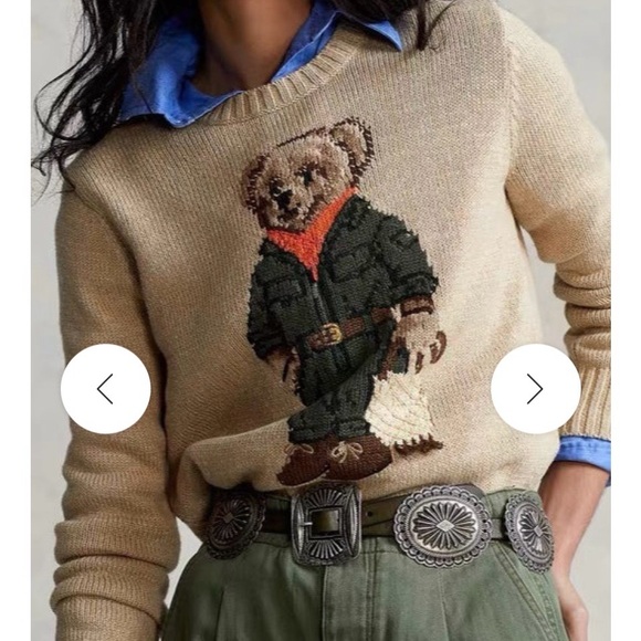 Adorable bear sweater! Brand new! - Picture 2 of 3